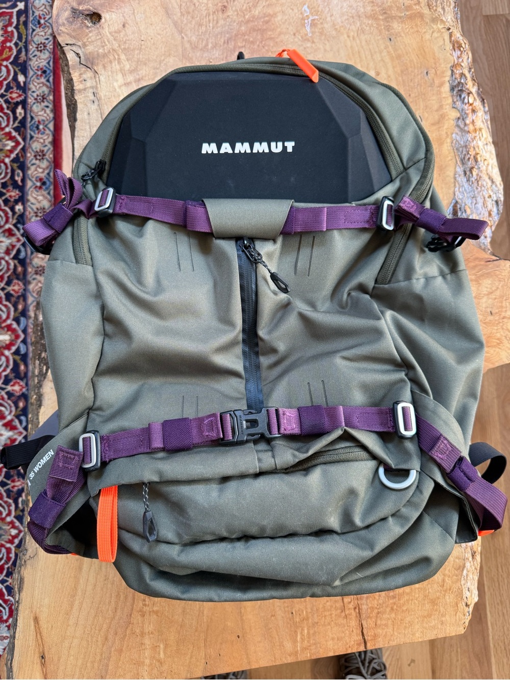 Mammut Green & Purple Technical Women’s Nirvana 35 Backpack